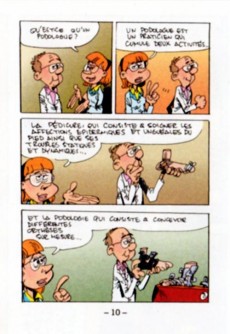 Extrait de Les femmes en blanc présentent... -MR4009- Podologue, c'est le pied !