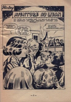 Extrait de Shirley (1e série - Mon Journal) (puis Belinda) -29- Aventure au Liban
