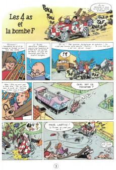Extrait de Les 4 as -13a1982- Les 4 as et la bombe F