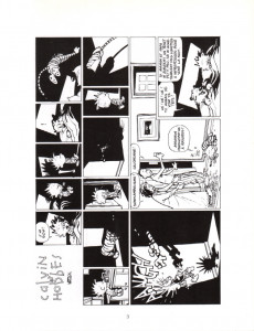 Extrait de Calvin et Hobbes -18- Gare au psychopathe à rayures !