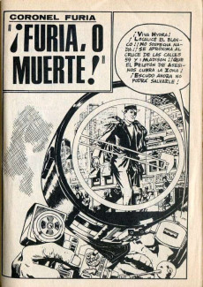 Extrait de Coronel Furia -9- ¡ O Furia, o muerte !