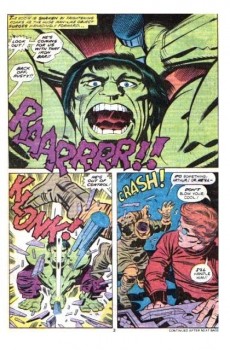 Extrait de The eternals vol.1 (1976) -14UK- Ikaris and the cosmic powered hulk