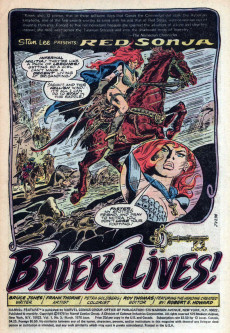Extrait de Marvel Feature Vol 2 (1975) -3- Balek lives!