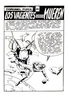 Extrait de Coronel Furia -10- Los valientes tambien mueren