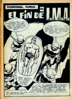 Extrait de Coronel Furia -13- El fin de I.M.A.