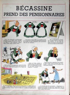 Extrait de Bécassine -20a57- Bécassine prend des pensionnaires
