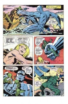 Extrait de Kamandi, The Last Boy On Earth (1972) -31- The gulliver effect!