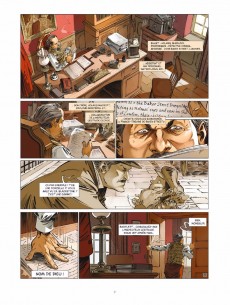 Extrait de Les quatre de Baker Street -6- L'Homme du Yard