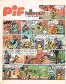 Extrait de Pif (Super Comique / Spécial Grandes Aventures de Pif et Hercule) -23- La revanche du maître du monde