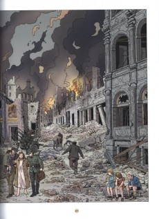 Extrait de Lefranc (Les voyages de/Les reportages de) -7- La chute du Reich