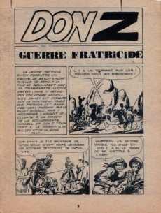 Extrait de Don Z (Jeunesse et Vacances) -32- Guerre fratricide