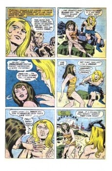 Extrait de Kamandi, The Last Boy On Earth (1972) -37- The crater people