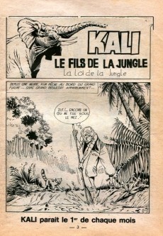Extrait de Kali (Jeunesse et Vacances) -107- La loi de la jungle