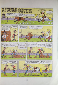 Extrait de Lucky Luke -28a1984- L'escorte