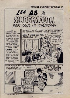 Extrait de Les rois de l'exploit-Spécial (Aventures et Voyages) -10- Les As de Sludgemouth - Défi sous le chapiteau