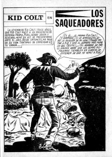 Extrait de Kid Colt (Ediciones Vértice - 1971) -8- Los saqueadores