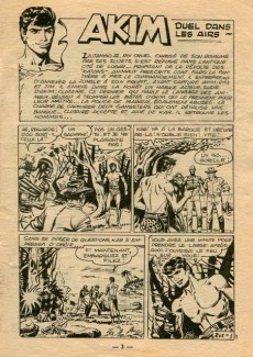 Extrait de Akim (1re série - Aventures et Voyages) -205- Duel dans les airs