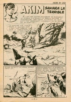 Extrait de Akim (1re série - Aventures et Voyages) -243- Samara la terrible