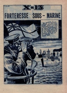 Extrait de X-13 agent secret (Impéria) -87- Forteresse sous-marine
