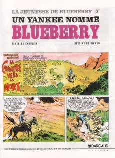 Extrait de Blueberry (La Jeunesse de) -2c1991- Un yankee nommé Blueberry