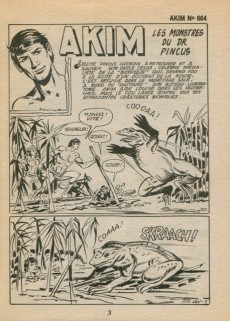 Extrait de Akim (1re série - Aventures et Voyages) -664- Les monstres du Dr. Pincus