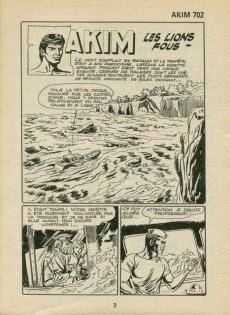 Extrait de Akim (1re série - Aventures et Voyages) -702- Les lions fous