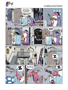 Extrait de Léonard -46- Le génie crève l'écran