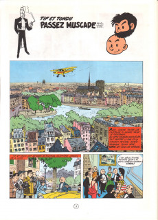 Extrait de Tif et Tondu -6b1987- Passez muscade