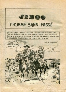 Extrait de Jingo (Jeunesse et Vacances) -1- L'homme sans passé