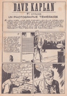 Extrait de Yampa (Lug) -1- Dave Kaplan - Un photographe téméraire