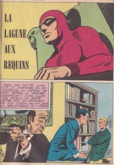 Extrait de Les héros de l'aventure (Classiques de l'aventure, Puis) -13- Le Fantôme : La lagune aux requins