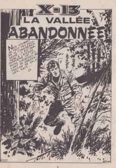 Extrait de X-13 agent secret (Impéria) -436- La vallée abandonnée