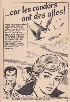 Extrait de Télé série bleue (Les hommes volants, Destination Danger, etc.) -6- Les hommes volants - Car les condors ont des ailes