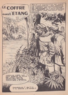 Extrait de Oliver (Impéria) -103- Le coffre dans l'étang