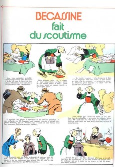 Extrait de Bécassine -17d1982- Bécassine fait du scoutisme