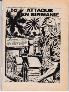 Extrait de X-13 agent secret (Impéria) -205- attaque en Birmanie