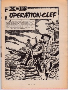 Extrait de X-13 agent secret (Impéria) -194- opération-clef