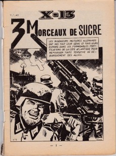 Extrait de X-13 agent secret (Impéria) -145- 3 morceaux de sucre