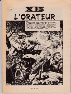 Extrait de X-13 agent secret (Impéria) -168- L'orateur