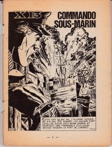 Extrait de X-13 agent secret (Impéria) -170- Commando sous-marin