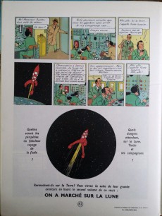 Extrait de Tintin (Historique) -16B40- Objectif Lune