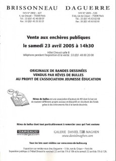 Extrait de (Catalogues) Ventes aux enchères - Divers - Brissonneau & Daguerre - samedi 23 avril 2005 - Paris hôtel Drouot