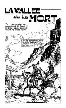 Extrait de Bill Tornade (1re série - Artima/Arédit) -2- La vallée de la mort