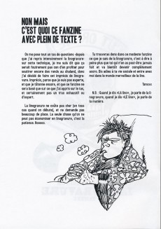 Extrait de (AUT) Tanxxx / Tanx - Petit imprécis de linogravure