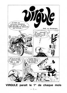 Extrait de Virgule - Le roi de la moto -1- Le roi de la moto