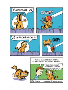 Extrait de Garfield (Dargaud) -7c2015- La diète, jamais !