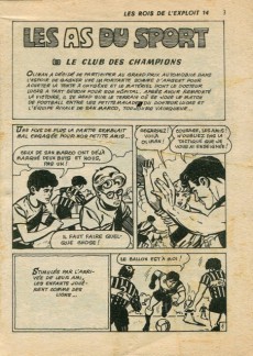 Extrait de Les rois de l'exploit (Aventures et Voyages) -14- Les As du Sport - Le club des champions