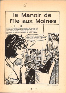 Extrait de Cathy (Artima/Arédit) -170- Le Manoir de l'île aux Moines