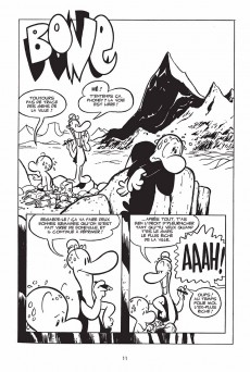 Extrait de Bone (Smith, chez Delcourt, en noir et blanc) -INT- Bone