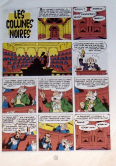 Extrait de Lucky Luke -21a1984- Les collines noires
